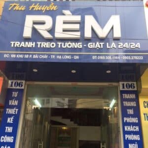 biển quảng cáo cho cửa hàng kinh doanh rèm cửa