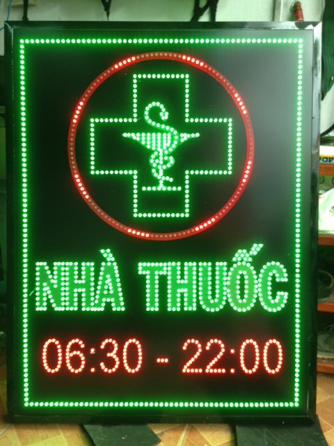 biển led quầy thuốc