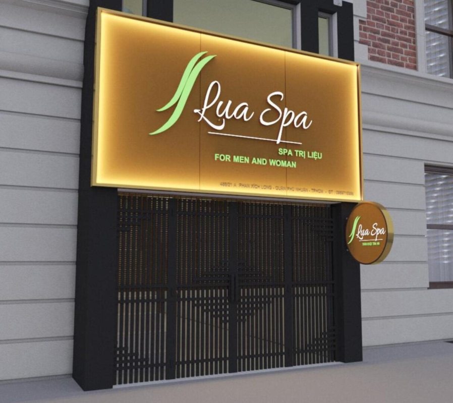 biển led spa