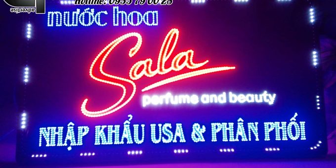 Mẫu biển hiệu đèn led phổ biến
