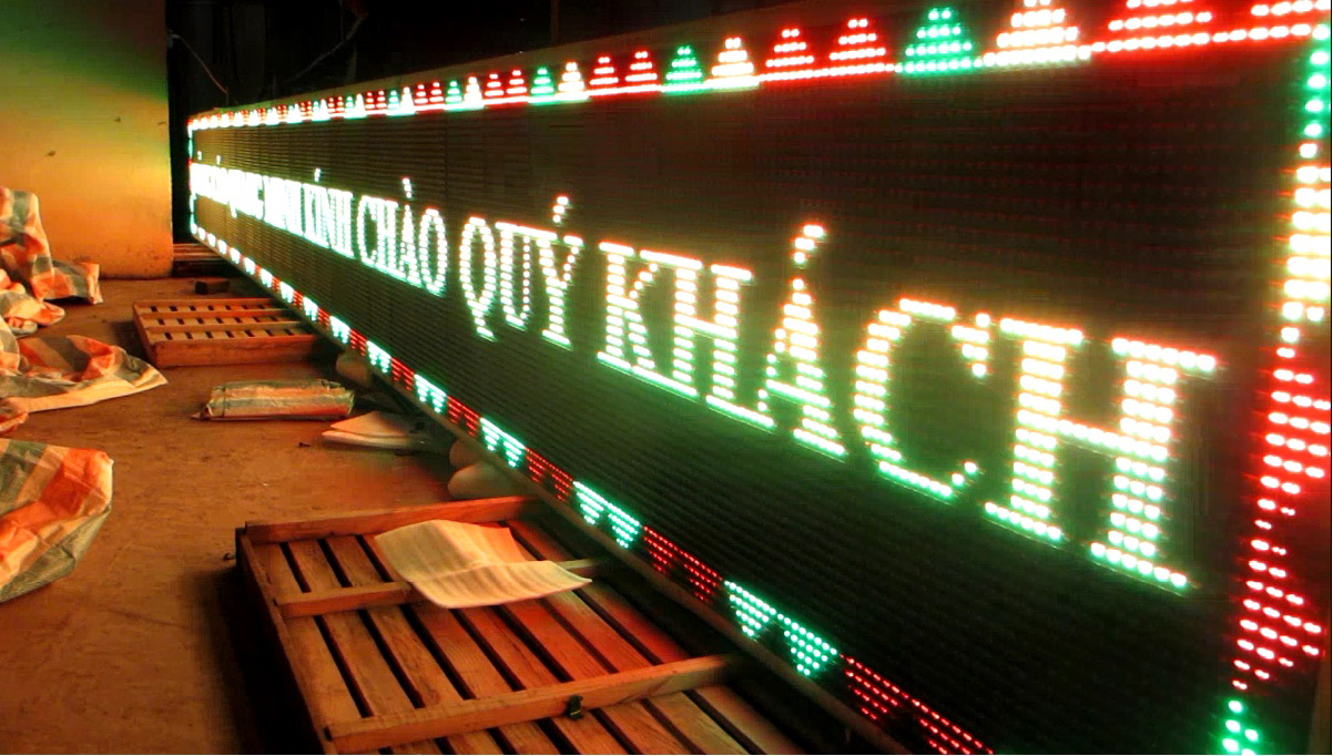 biển quảng cáo led chạy chữ