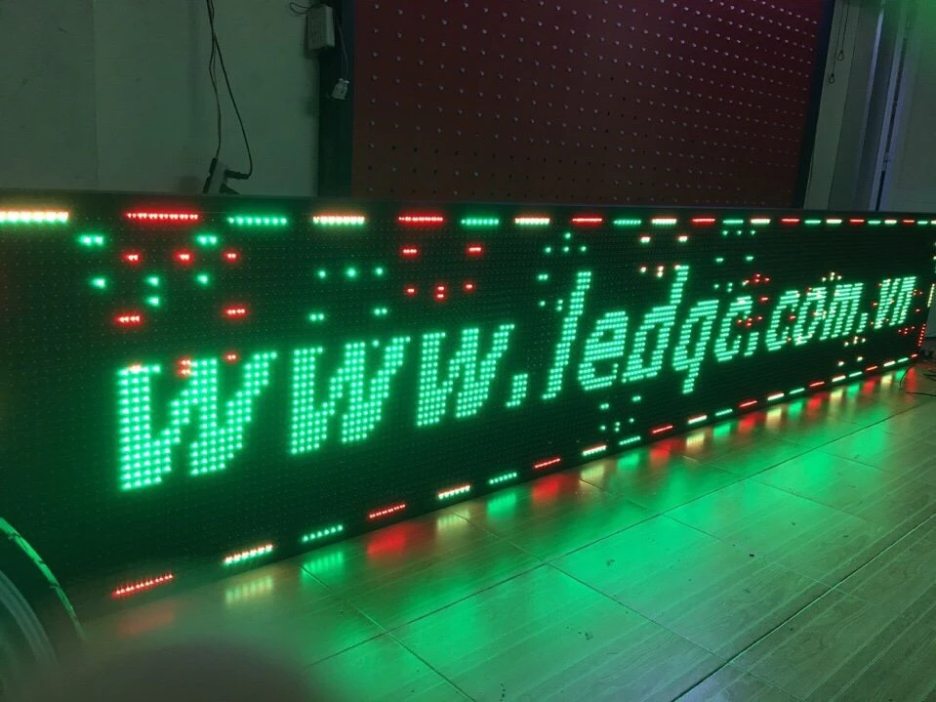 biển led ma trận 3 màu
