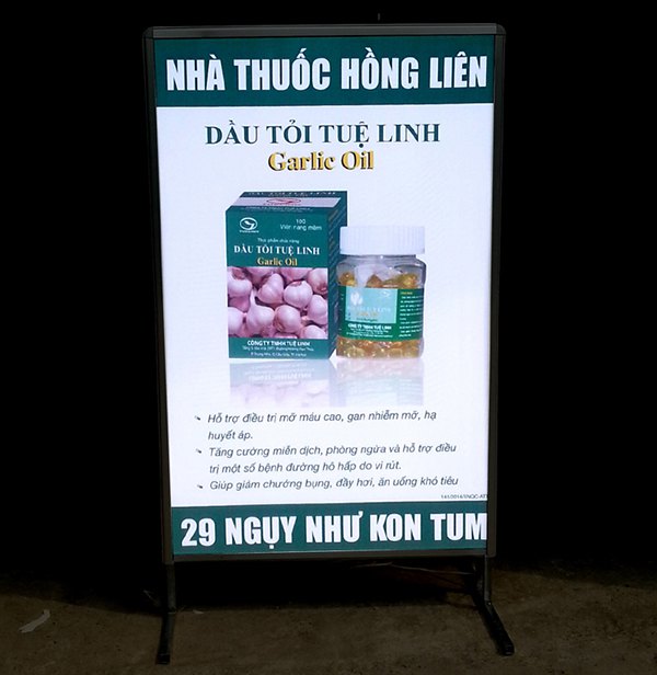 biển quảng cáo hộp đèn led