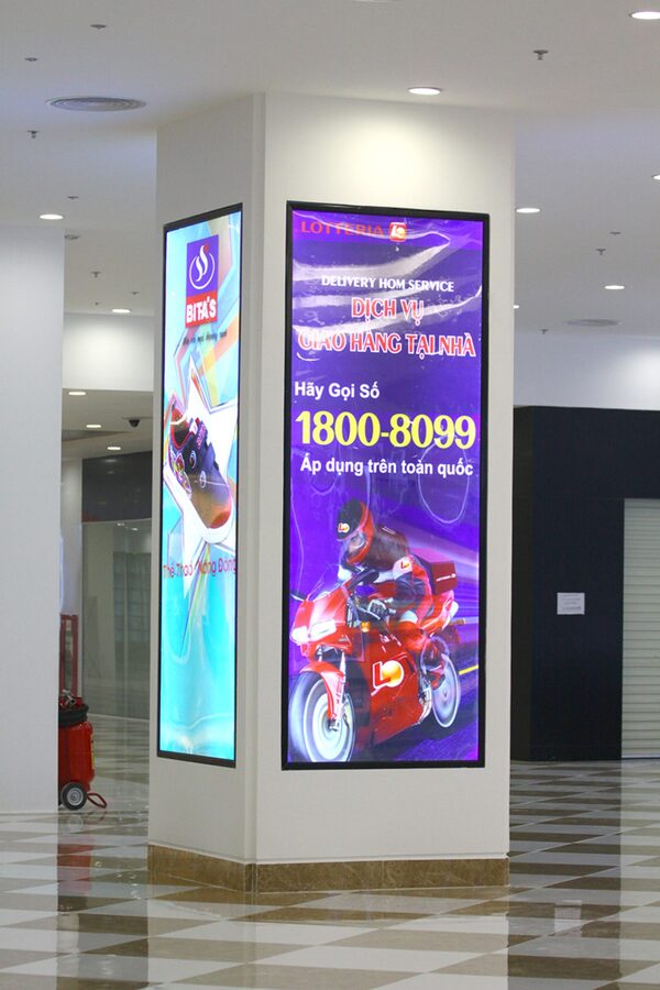 biển hộp đèn led