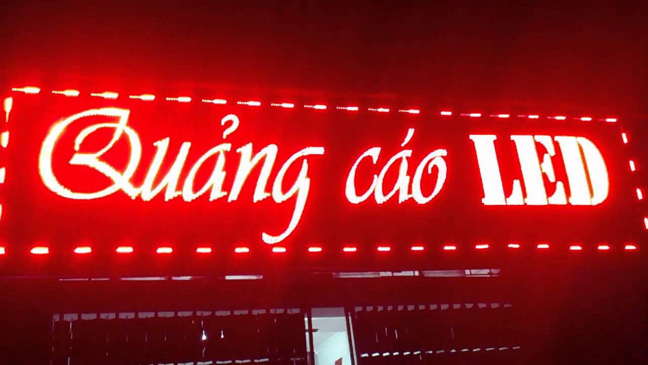 biển quảng cáo led chạy chữ