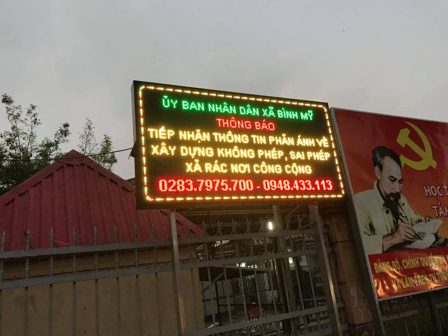 biển quảng cáo led chạy chữ