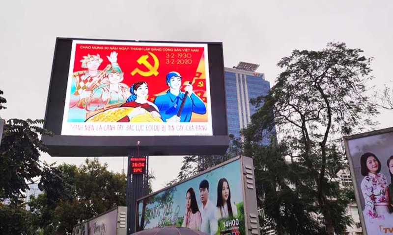biển quảng cáo led ngoài trời