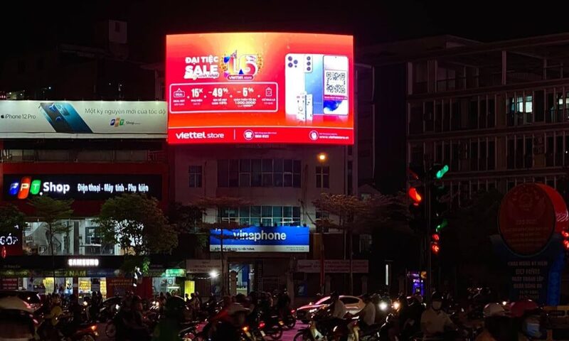 biển led ngoài trời