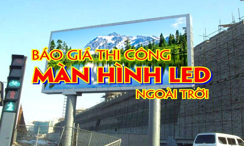 biển led ngoài trời