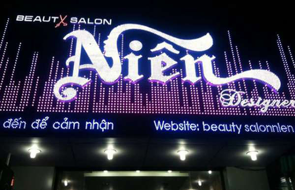 Mẫu biển đèn led hiện đại thu hút mọi ánh nhìn
