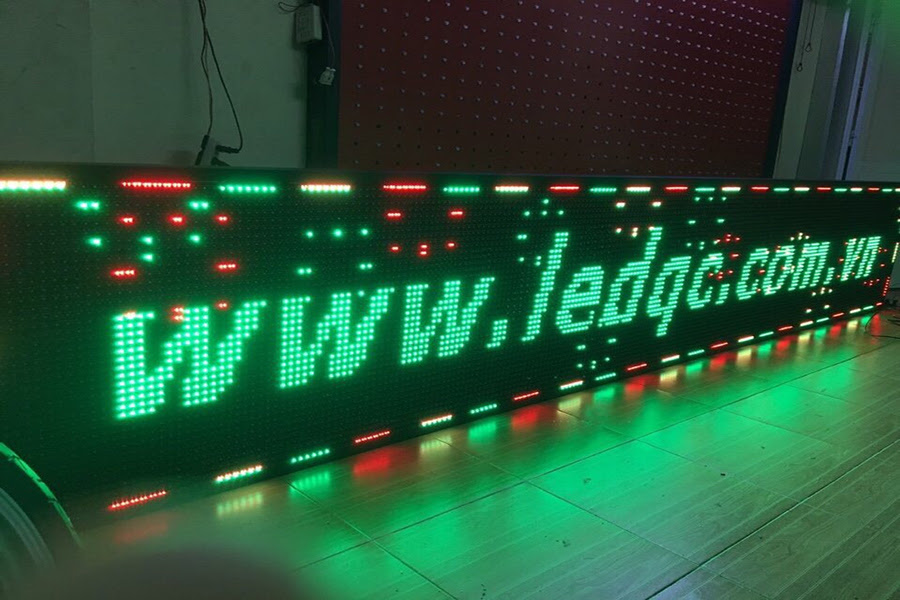 biển led ma trận 3 màu