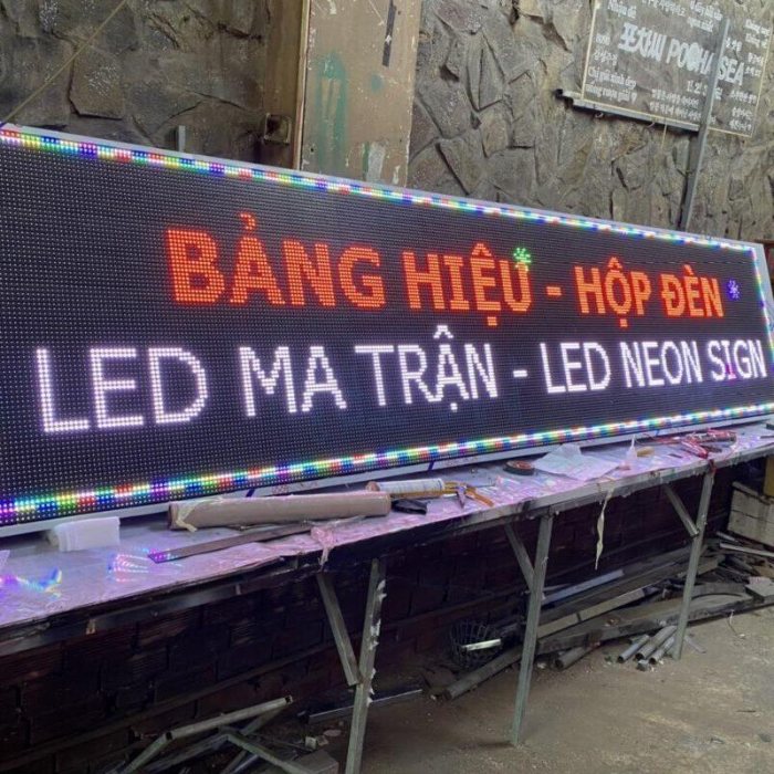 biển đèn led nhấp nháy