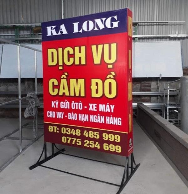 biển quảng cáo đứng