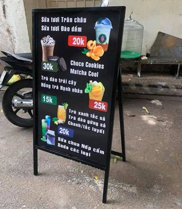 biển quảng cáo đứng