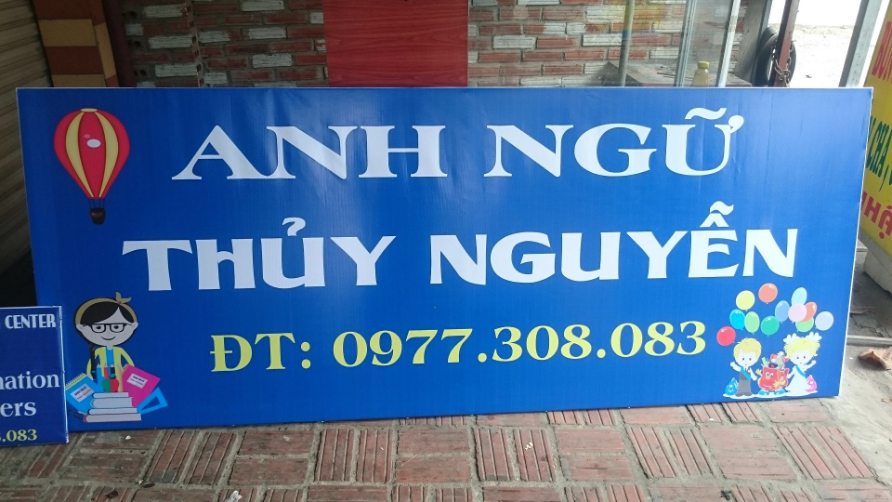 biển quảng cáo in bạt hiflex