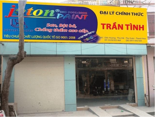 cách làm biển quảng cáo in bạt