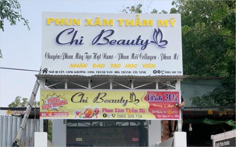 mẫu biển quảng cáo in bạt spa