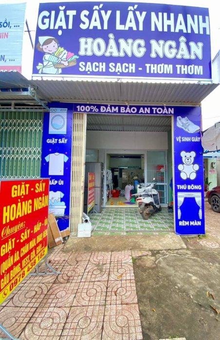 biển hiệu quảng cáo cho cửa hàng giặt là