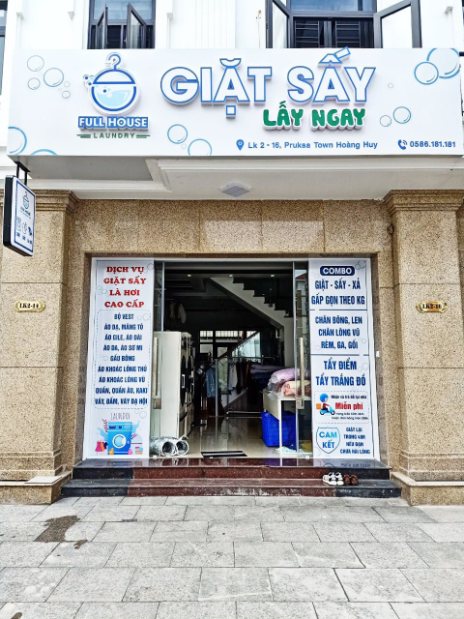 biển hiệu quảng cáo cho cửa hàng giặt là