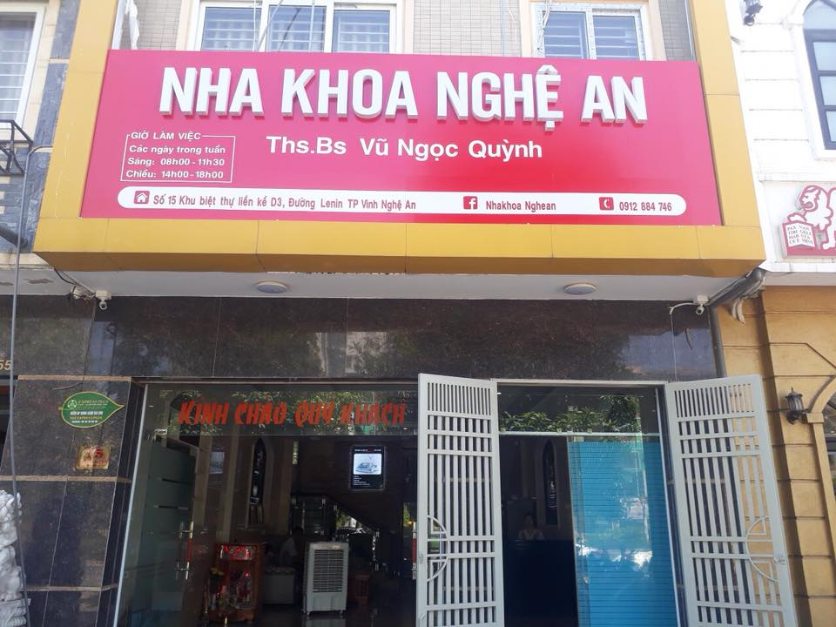 mẫu biển quảng cáo phòng khám răng hàm mặt