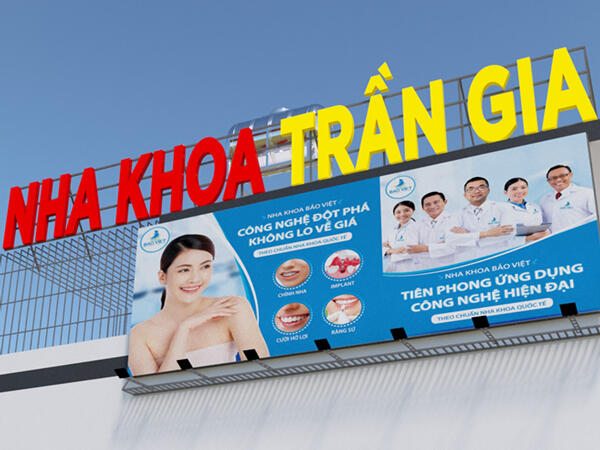 biển led răng hàm mặt