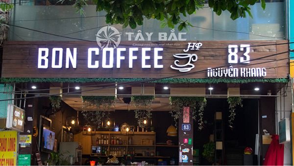 biển quảng cáo cafe đẹp