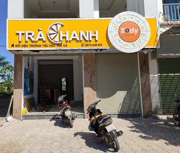 mẫu biển quảng cáo trà sữa đẹp