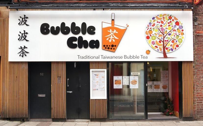 biển quảng cáo quán trà sữa